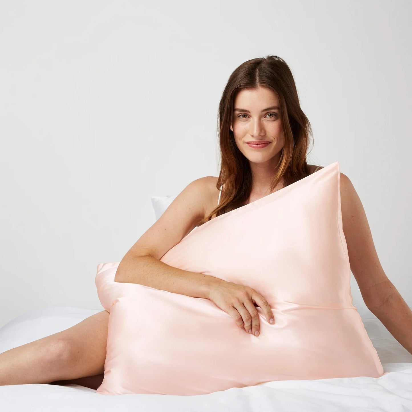 Premium Silk Pillowcase Pink